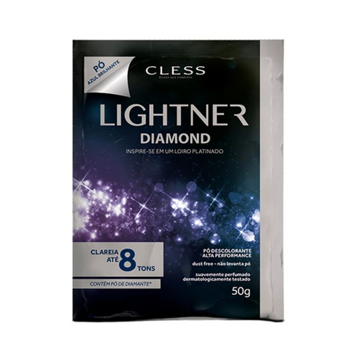 Pó Descolorante Lightner Diamond sachê com 50g - Imagem 1