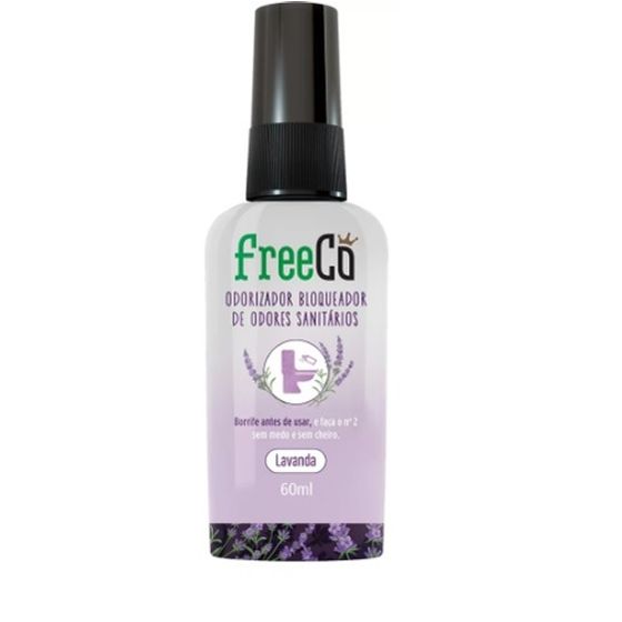 Bloqueador de Odor Sanitário FreeCô lavanda com 60mL - Imagem 1
