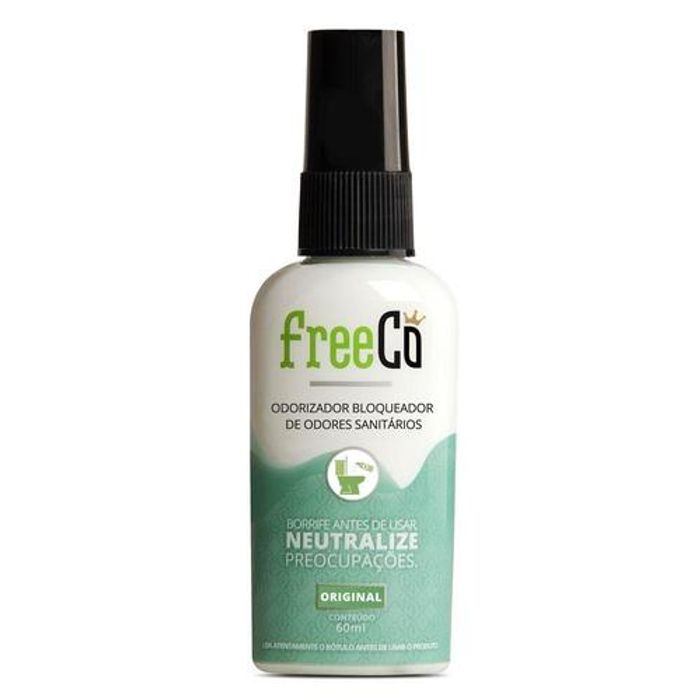 Bloqueador de Odor Sanitário FreeCô original com 60mL - Imagem 1