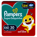 Pampers Supersec Fralda Descartável XXG Pacote Mega 30 Unidades