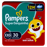 Pampers Supersec Fralda Descartável XXG Pacote Mega 30 Unidades
