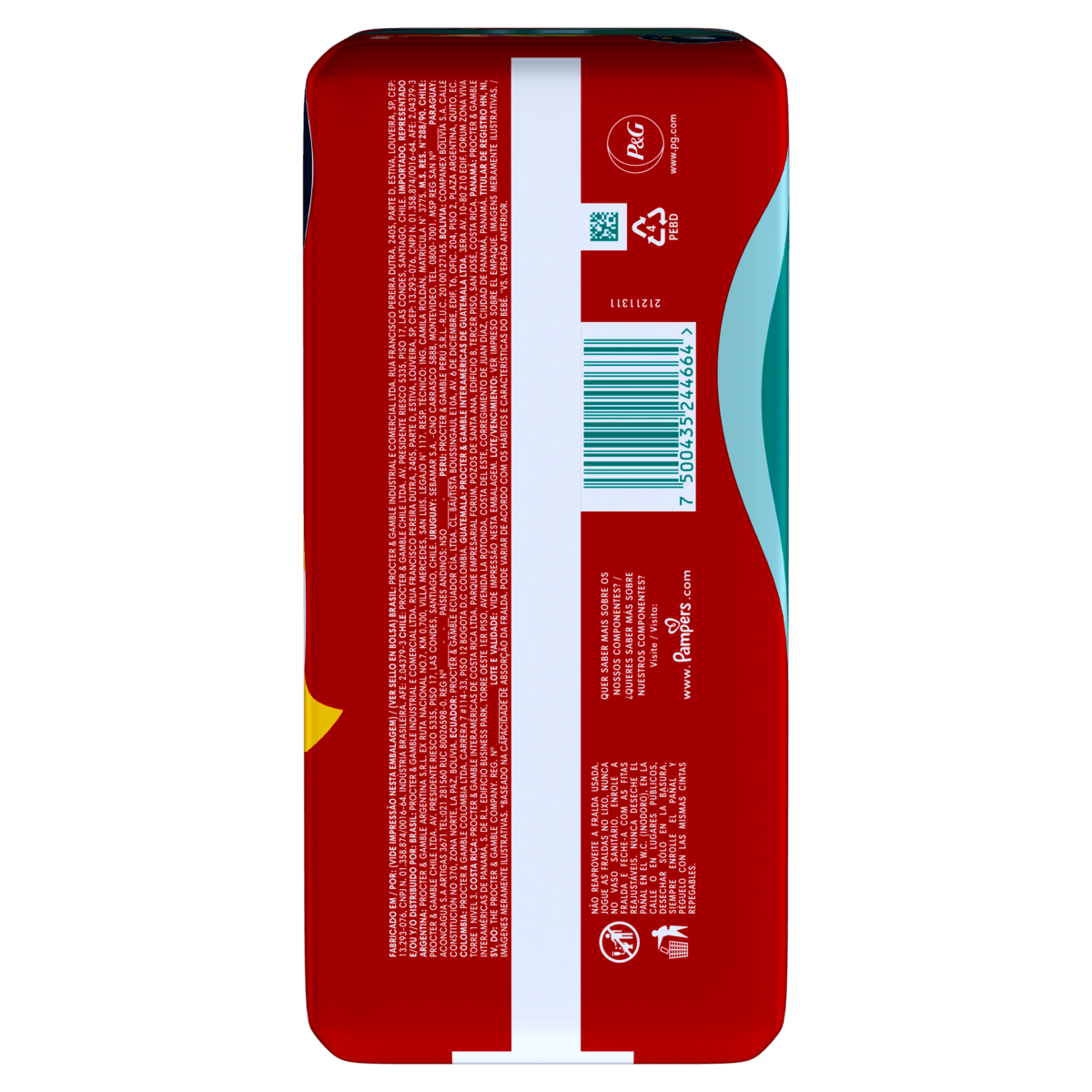 Pampers Supersec Fralda Descartável XXG Pacote Mega 30 Unidades - Preview 4