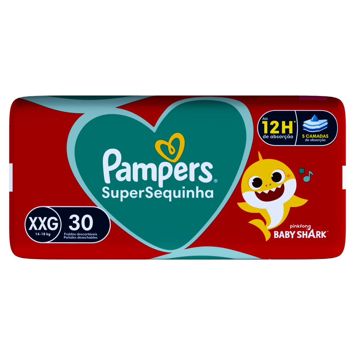 Pampers Supersec Fralda Descartável XXG Pacote Mega 30 Unidades - Preview 5