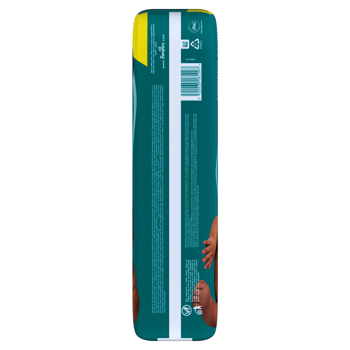 Fralda Descartável Pampers Confort Sec P Leve Mais Pague Menos 72 Unidades - Imagem 4