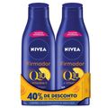 Loção Hidratante Corporal Firmador Nivea Q10 + Vitamina C Pele Seca à Extrasseca 2 unidades com 400mL cada