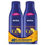Loção Hidratante Corporal Firmador Nivea Q10 + Vitamina C Pele Seca à Extrasseca 2 unidades com 400mL cada