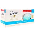 Kit Sabonete em Barra Antibacteriano Dove Cuida & Protege 6 Unidades com 90g Cada