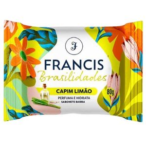 Sabonete Francis Brasilidades Capim-limão 80g