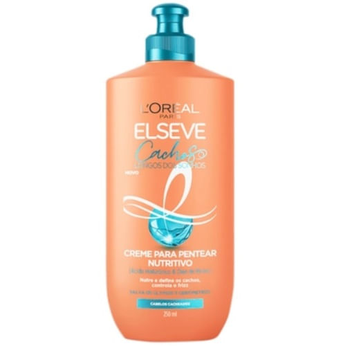Creme Nutritivo para Pentear Elseve Cachos Longo dos Sonhos 250mL - Imagem 1
