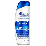 Shampoo Anticaspa Head & Shoulders Men 3 em 1 - 1 unidade com 400mL