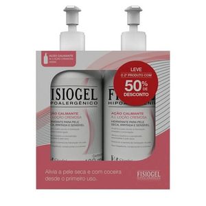 Hidratante Corporal Fisiogel A.I Loção 1 Unidade de 400mL + 50% de desconto na 2° Unidade