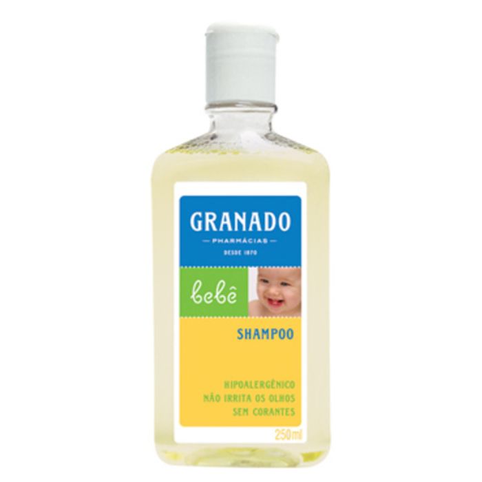 Shampoo Infantil Granado Bebê tradicional, 1 unidade com 250mL - Imagem 1