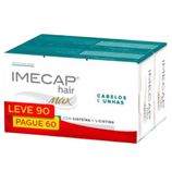 Imecap Hair Max Cabelos e Unhas Kit Caixa com 90 Cápsulas