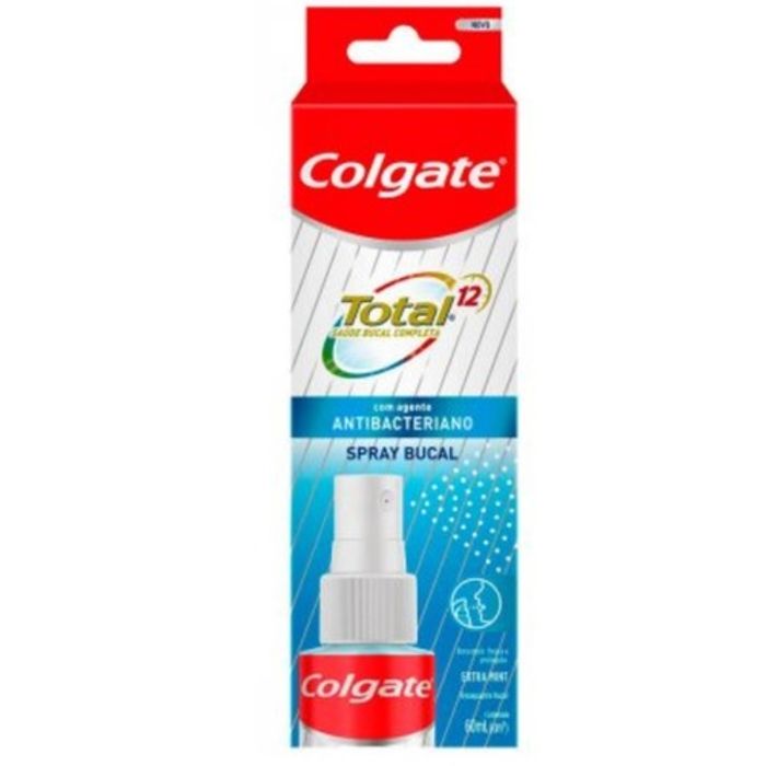 Enxaguante Bucal Antibacteriano Colgate Total 12 - spray com 60mL - Imagem 1