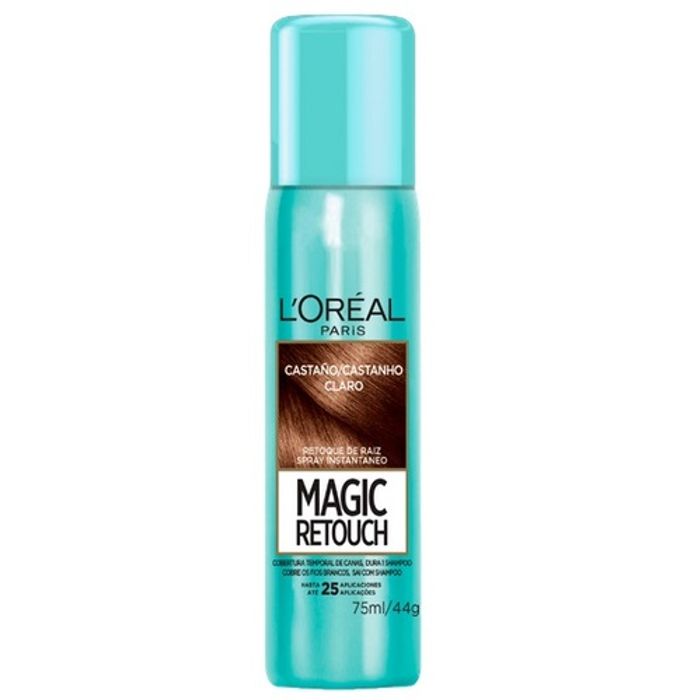 Spray para Retoque de Raiz L'Oréal Paris Magic Retouch castanho claro - Imagem 1
