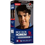 Tonalizante Biocolor Homem castanho escuro