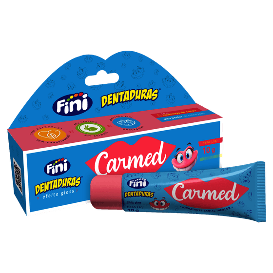 Hidratante Labial Carmed Fini Dentadura 10g - Imagem 1