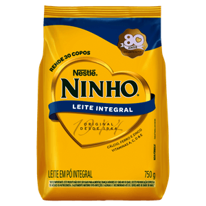 Ninho Forti+ Leite em Pó Integral Sachê 750g