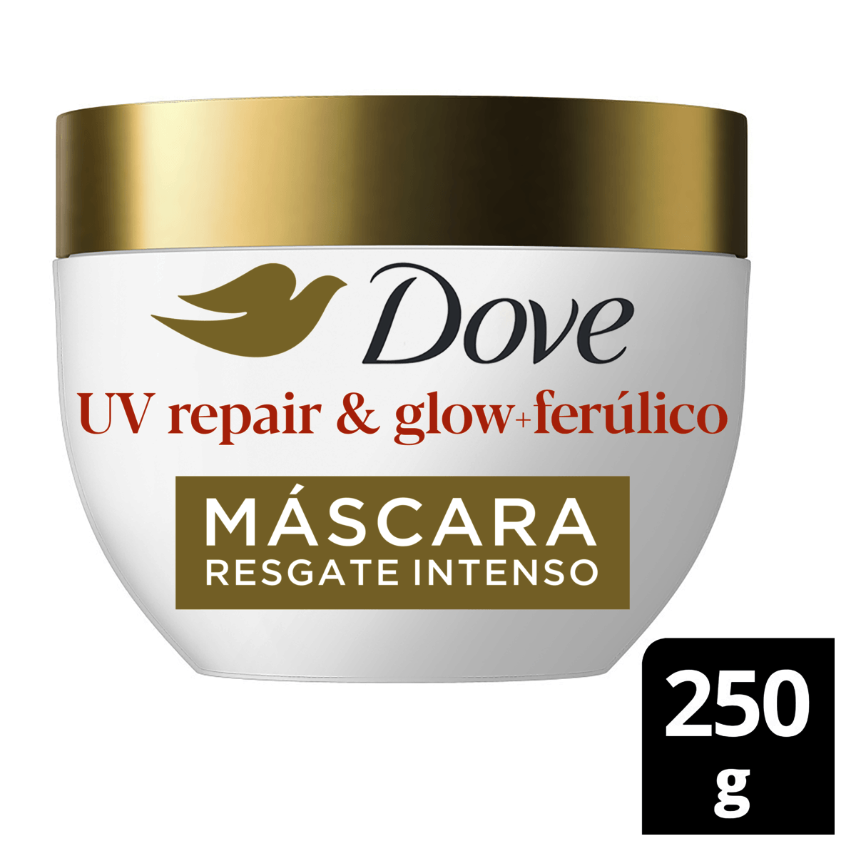 Máscara de Resgate Dove UV Repair & Glow + Ferúlico 250g - Preview 3