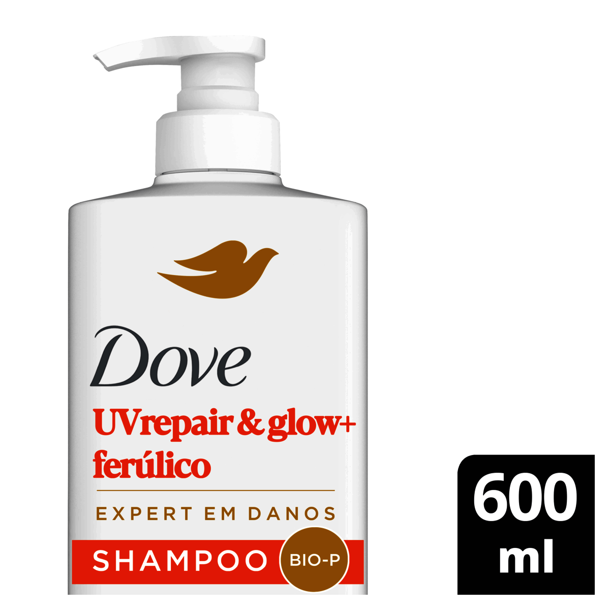 Shampoo Dove UV Repair & Glow + Ferúlico 600mL - Preview 4