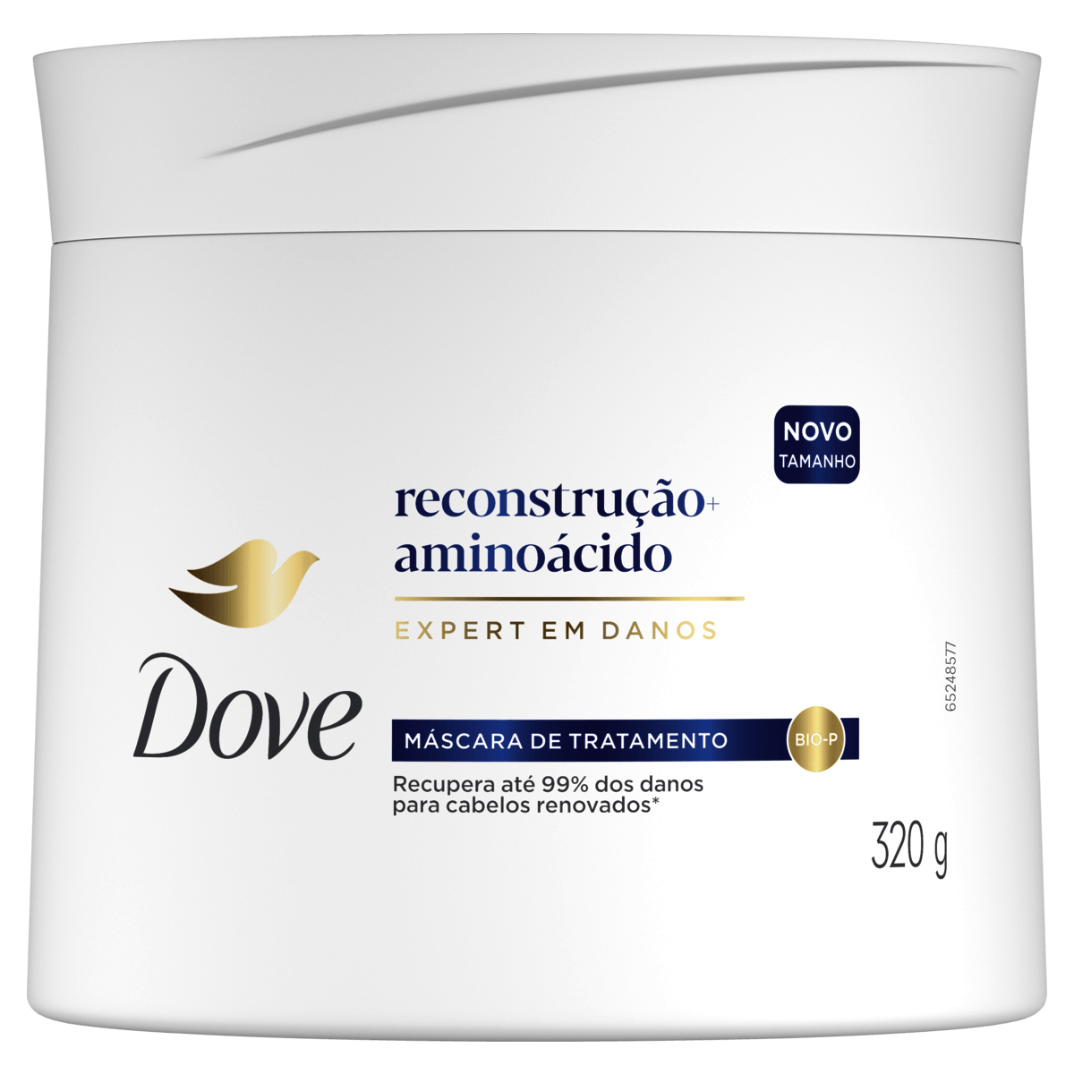 Máscara de Tratamento Dove Reconstrução + Aminoácido 320g - Preview 1