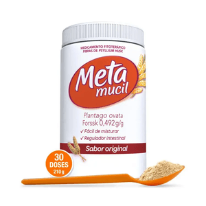 Metamucil 0,492g/g Pó para Solução Oral - Pote com 210g