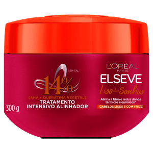 Creme de Tratamento Elseve Liso dos Sonhos Alinhador 300g