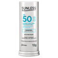 Protetor Solar Facial FPS50 Sunless Stick Translúcido 12g
