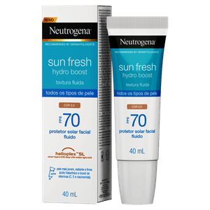 Protetor Solar Facial FPS70 Neutrogena Cor 2.0 40mL