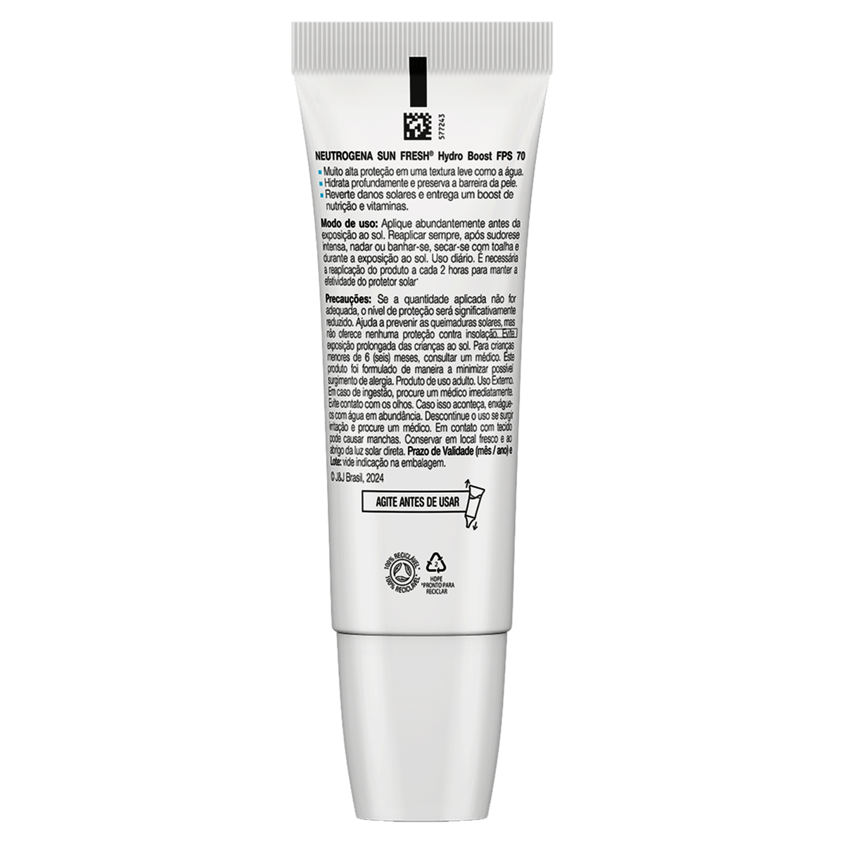 Protetor Solar Facial FPS70 Neutrogena Cor 2.0 40mL - Preview 2