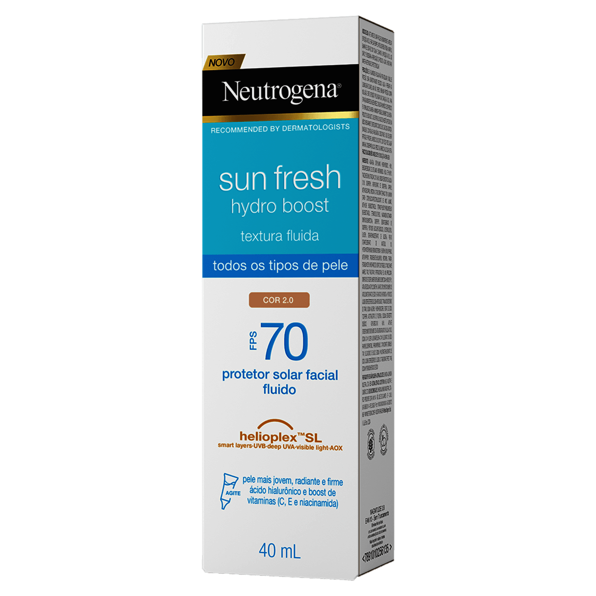 Protetor Solar Facial FPS70 Neutrogena Cor 2.0 40mL - Preview 5