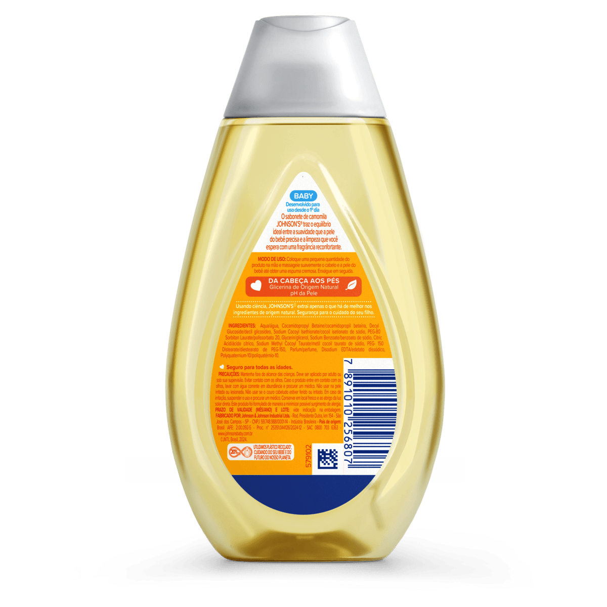 Sabonete Líquido Johnson's Baby Camomila 200mL - Preview 2