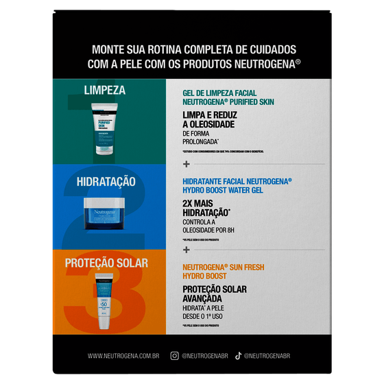 Kit Gel de Limpeza Neutrogena Purified Skin 150g + 60g - Imagem 2