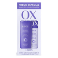 Kit OX Liso Duradouro Shampoo 375mL + Condicionador 170mL