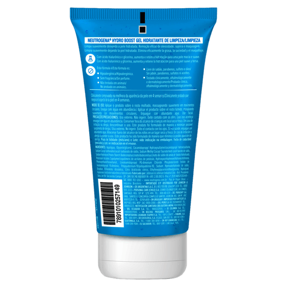 Gel de Limpeza Neutrogena Hydro Boost 150mL - Imagem 2