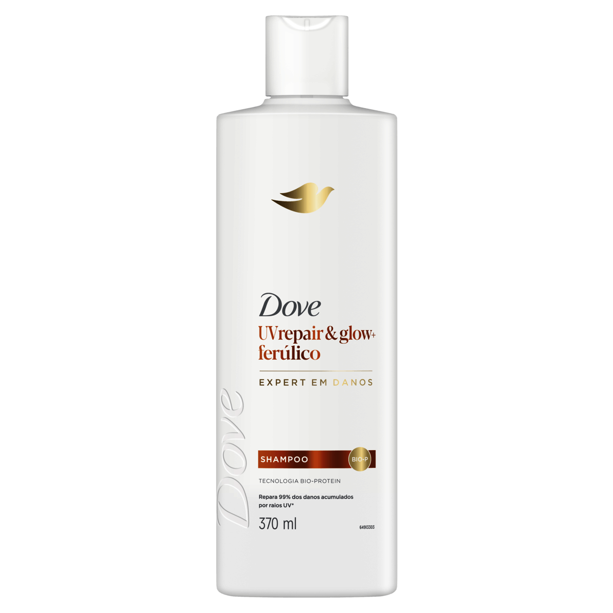 Shampoo Dove UV Repair & Glow + Ferúlico 370mL - Preview 1