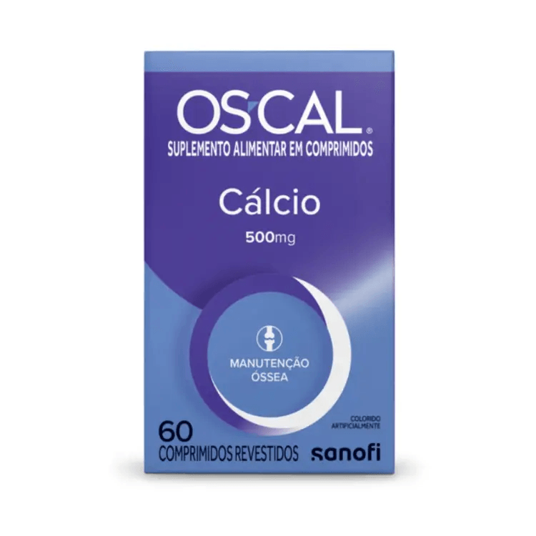 Oscal 500mg 60 Comprimidos Revestidos - Imagem 1