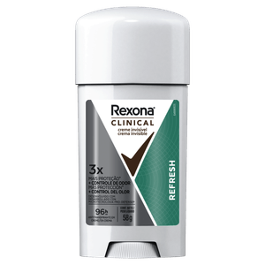 Desodorante Antitranspirante Creme Rexona Clinical Refresh 58g