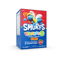 Os Smurfs Vitaminas A-Z Goma Sabor Morango - Caixa com 30 Gomas