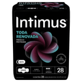 Absorvente Intimus Dia e Noite extra suave, com abas, 28 unidades