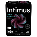 Absorvente Noite Suave Intimus Toda Renovada Longo com Abas 28 Unidades