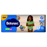 Fralda Descartavel Babysec Ultra Sec Galinha Pintadinha XG 56 Unidades