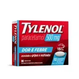 Tylenol 500mg Comprimido Revestido - Caixa com 10 Comprimidos