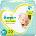 Fralda Pampers Premium Care RN+ 20 unidades