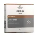 Protetor Solar FPS50 Episol Color Pó Compacto Pele Morena 10G