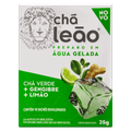 Chá Verde Leão Gelado Gengibre e Limão 10 Sachês